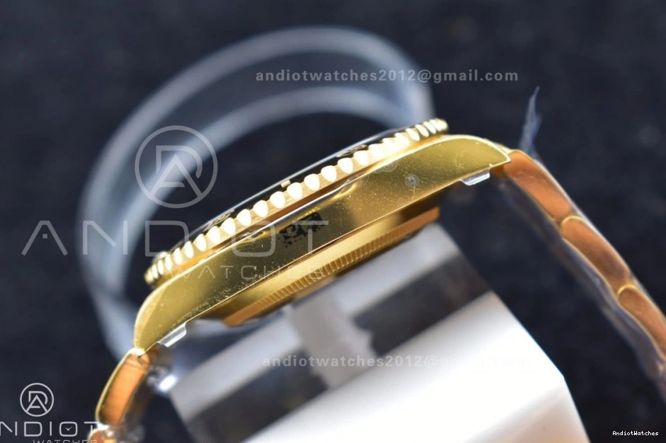 Bold 904L Edition Black VS Submariner 1:1 YG 1138 Steel Ceramic VSF Best 126618 LN 0424